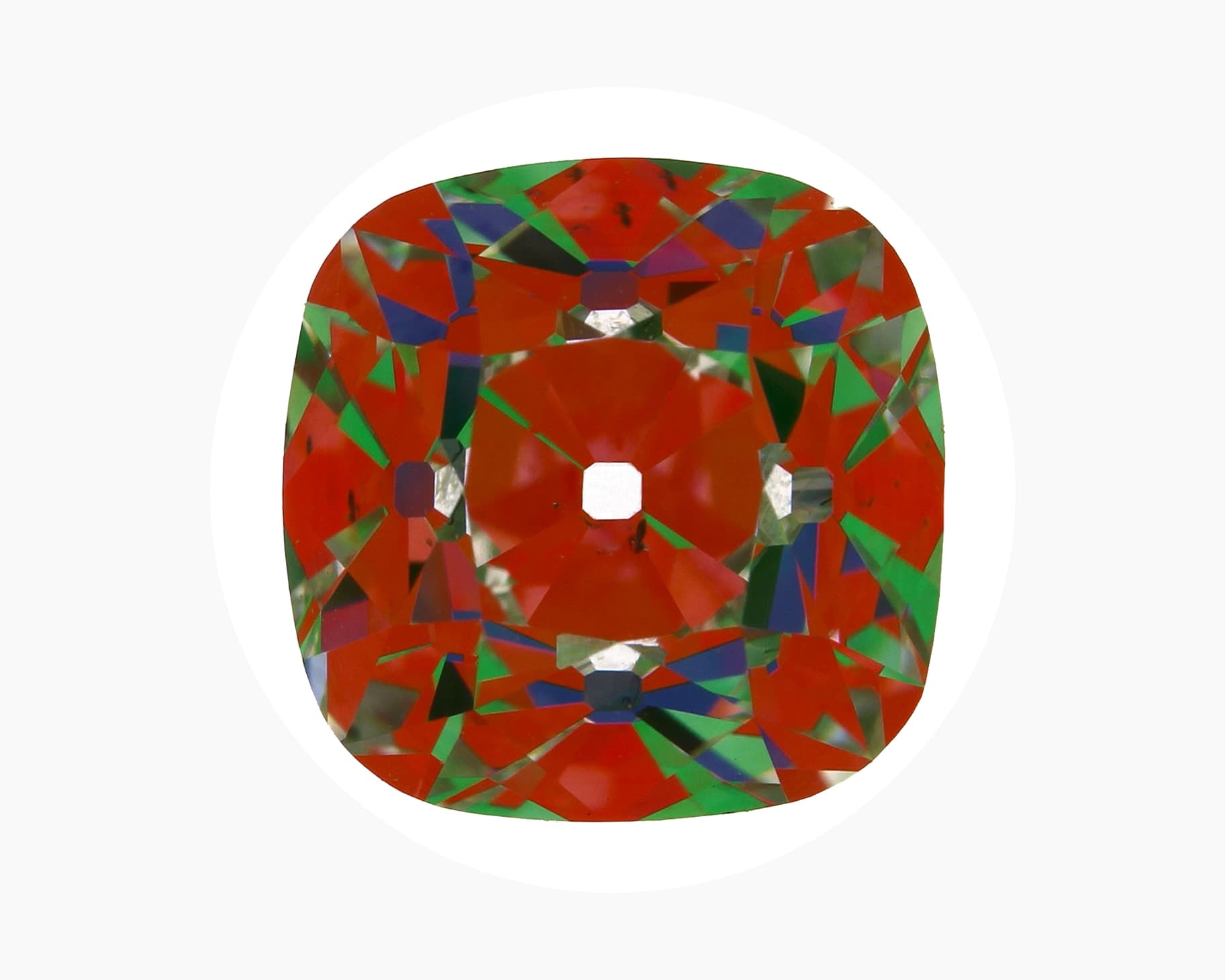ASET image of 1.53ct Ideal Antique Cushion OMB Diamond