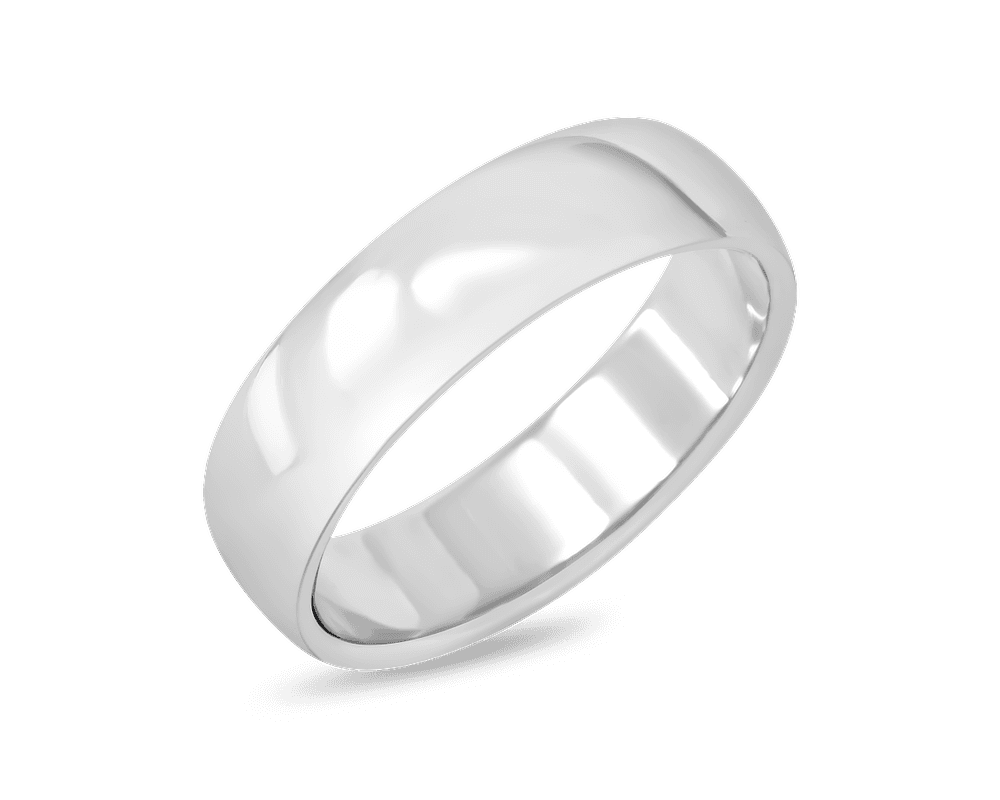 The Mason Domed Wedding Band