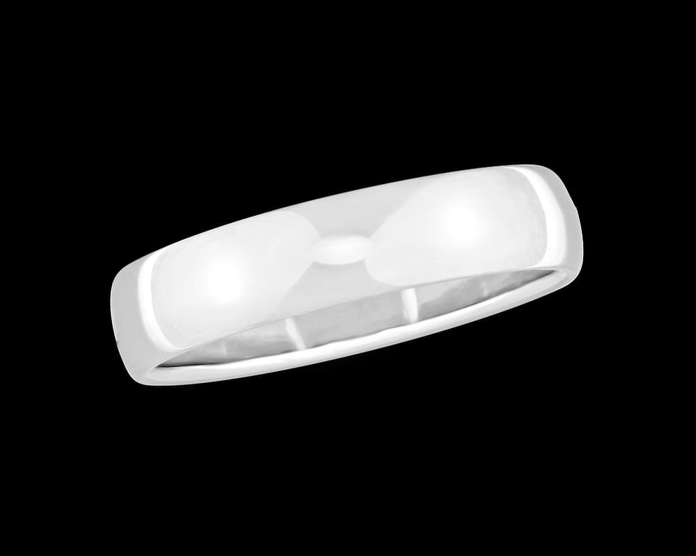 The Mason 5mm Domed Wedding Band