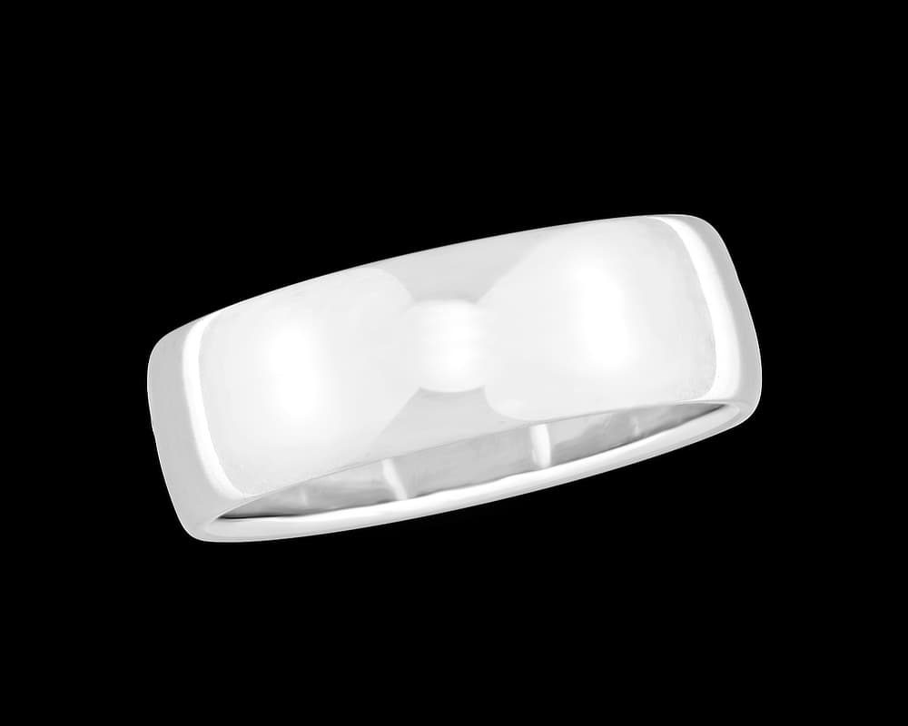 The Mason 7mm Domed Wedding Band